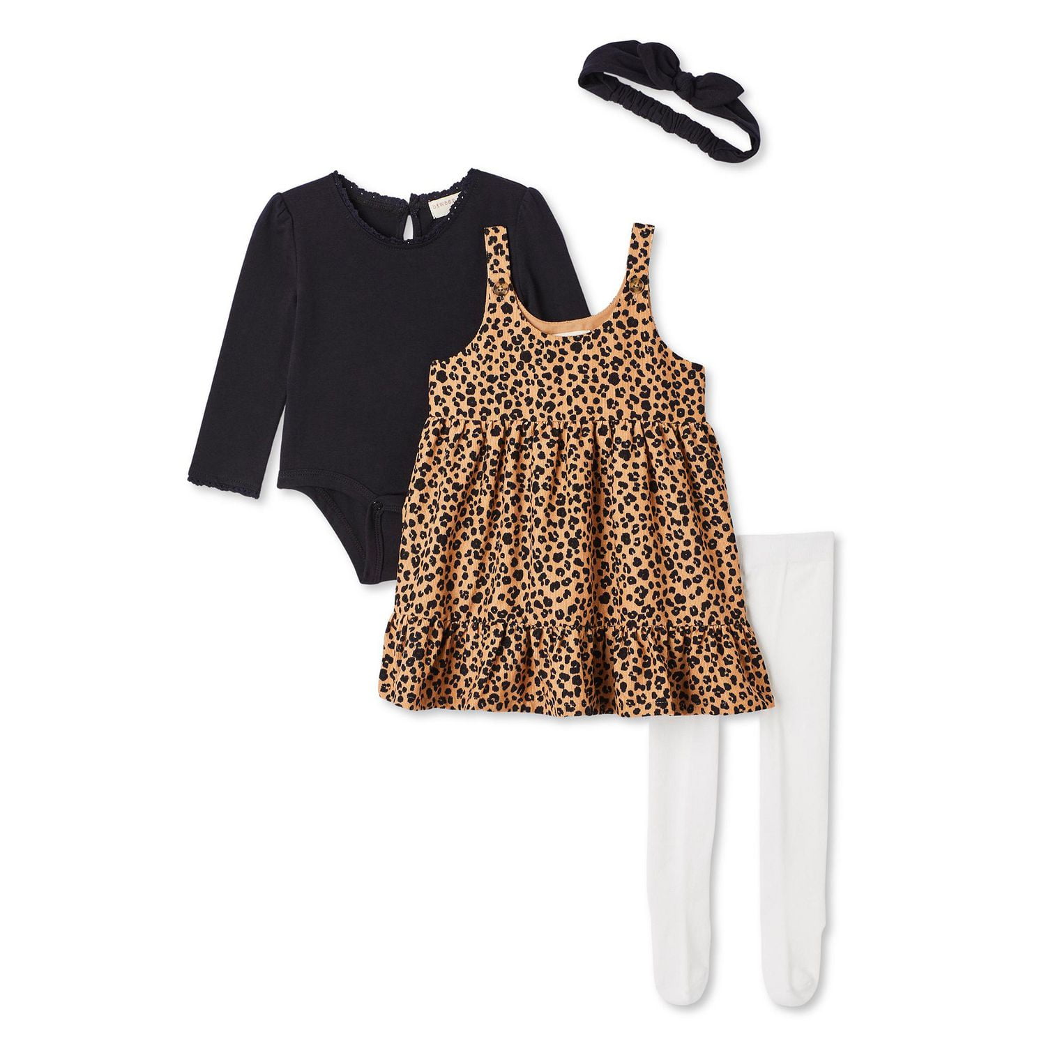 Ensemble 4 pièces avec robe Btween pour bébés filles