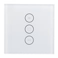 thumbnail image 2 of Curtain Touch Panel, EU Plug 110-240V Timing Function APP Remote Wifi Curtain Switch  For  Apartment For Tuya White,Black, 2 of 8
