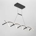 thumbnail image 3 of Artika DNA Luminaire Suspendu Moderne à DEL, Noir, 3 of 5