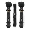 thumbnail image 1 of Jeep Comanche 1985-1992 Standard Ensemble de Ceinture de Banc Rétractable Noire à 3 Points - 3 Ceintures, 1 of 1