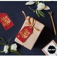 thumbnail image 4 of Inkdotpot Gold Foil Paper Hang Tags Merry And Bright Christmas Favor Tags 50 Pieces, 4 of 6