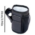 thumbnail image 2 of Portable Wheelchair Drink Caddy Sturdy Fabric Beverage Storage Organizer With Easy Design For Car Seat, 2 of 5