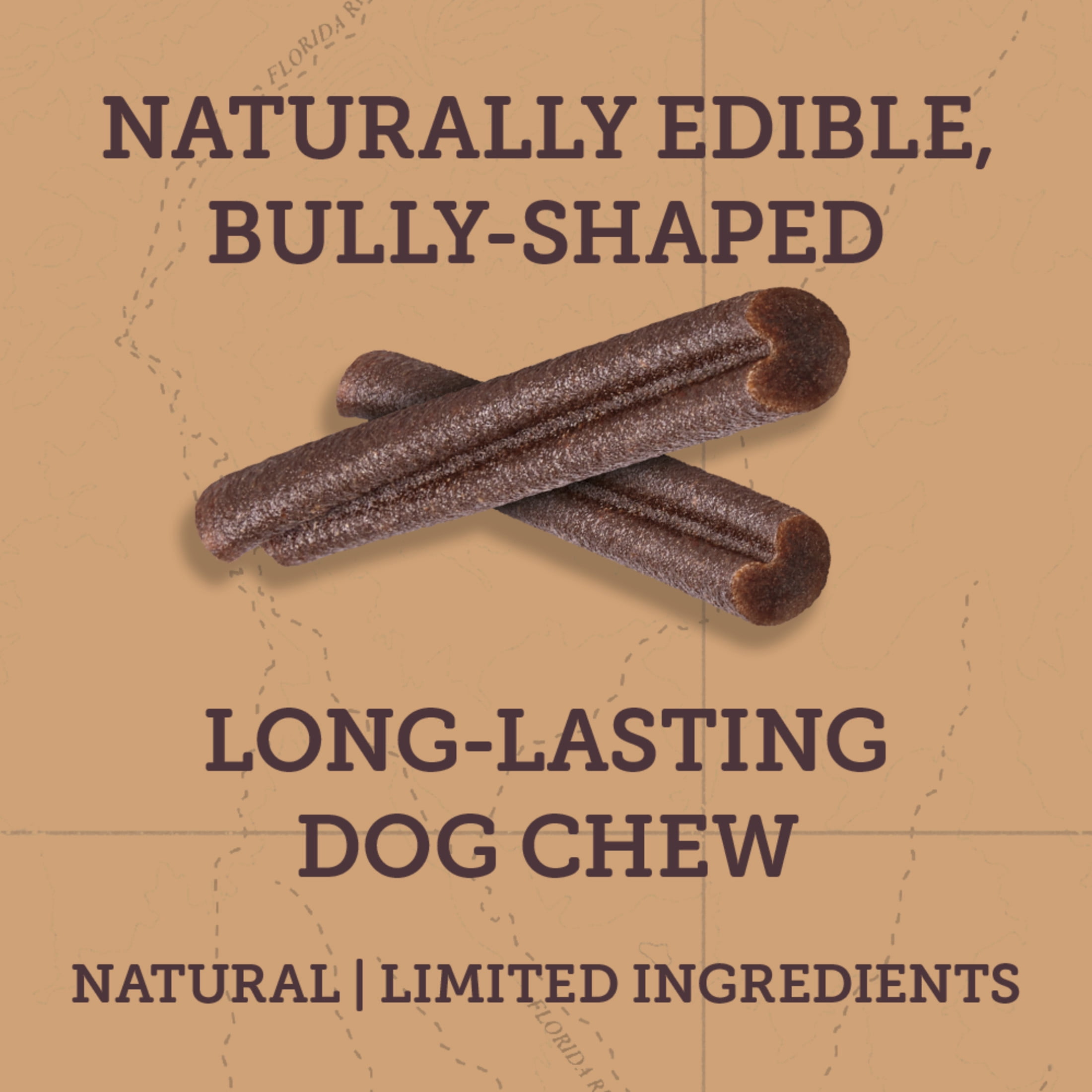 Zuke's Savoury Chews Grass-Fed beef Recipe, Dog Treats, 303 g