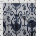 thumbnail image 2 of oneOone Viscose Chiffon Fabric Ethnic Ikat Decor Fabric Printed BTY 42 Inch Wide, 2 of 4