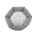 thumbnail image 2 of Pet Spaces Lit Douillet pour Chien - Lit pour Chat, 19.5 Pouces, Gris, 2 of 3