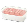 thumbnail image 1 of Ice Cube Tray with Lid and Bin Ice Trays, Ice Cubes Tray with Lid and Bin,32 Pcs Square Ice Cubes Molds with Ice Scoop,Easy Release & Save Space, Ice Cubes Storage Container Set, 1 of 8
