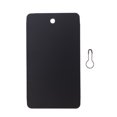 thumbnail image 4 of 200pcs Plastic Hanging Tags Iron Gourd Pin Set Waterproof PVC ID Holder for Office (100pcs Tag, 100pcs Pin, Black), 4 of 6