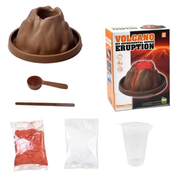Volcano Science Kit for Kids Ages 4 6 8 12 Toys Science Experiments Activities DIY Build Volcano Erupting Geology Chemistry Set Gifts for Girls and Boys Experiments