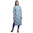 thumbnail image 1 of Bimba Printed Button Down Straight Tunic Dresses For Women Kurti Medium, 1 of 6