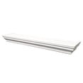 thumbnail image 4 of Hometrends 3-Piece White Wall Traditional Floating Ledge Set, 4 of 9