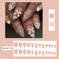 thumbnail image 1 of Dvkptbk nail patch Press- Short Nails Press- Short False Nails with Nail Glue Reusable Glue- Nails 12 Sizes, 1 of 6