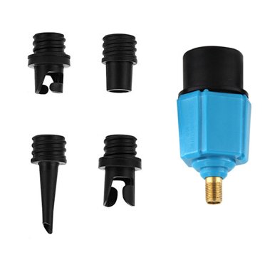 Dalazy Adaptateur de Pompe à Air Adaptateur de Valve d'Air pour Bateau Gonflable Adaptateur de Pompe à Air pour Bateau Gonflable Accessoire de Compresseur de Planche à Pagaie Portable