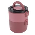 thumbnail image 4 of Stackable Lunch Box, Heat Preservation Food Grade BPA Free Bento Box  for Home for Office for Travel Blue,Red,Green, 4 of 8
