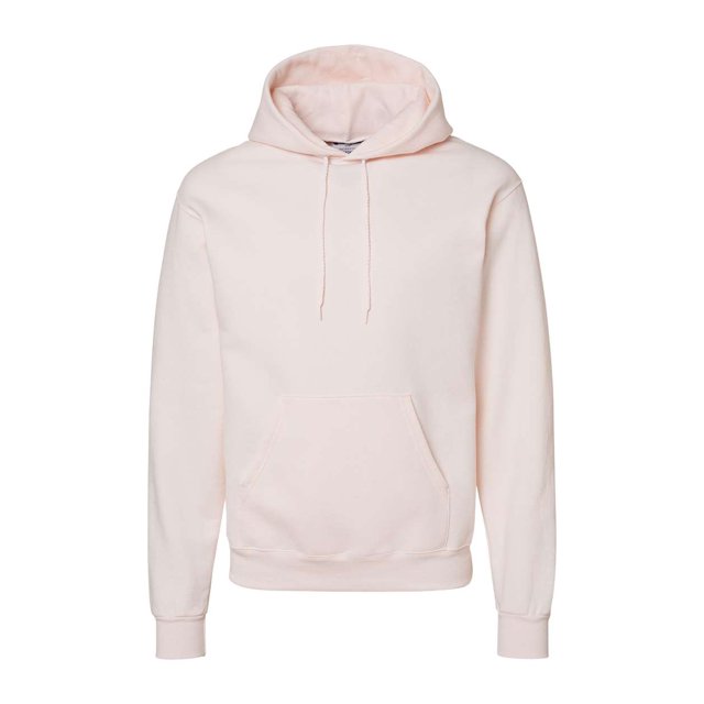Champion Mens Powerblend Hooded Sweatshirt, XL, Body Blush