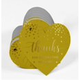 thumbnail image 3 of Inkdotpot Pack Of 50 Real Gold Foil Paper Tags Thanks For Celebrating With Me Birthday Favor Hang Tags, 3 of 6