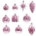 thumbnail image 1 of Birdeem 12Pcs Christmas Tree Ornament Pendant Party Supplies Tree Hanging Plastic Ball, 1 of 1
