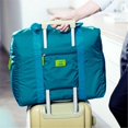 thumbnail image 3 of Portable Travel Bags Folding Unisex Large Capacity Bag Women Hand Luggage Business Trip WaterProof Bag Business Traveling Bags dark green 1, 3 of 6