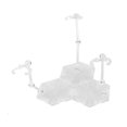 thumbnail image 4 of segolike Solide Figure Présentoir Support Support pour 1/144 Modèle Figurines Jouets Clair, 4 of 9