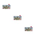 thumbnail image 4 of Youkk Housse de Canapé Inclinable Double et de Décor Résistante aux Intempéries et Robuste Imprimé Vif YTYH2309062 Ensemble de 3, 4 of 6