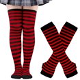 thumbnail image 1 of Maytalsory Bas Épais et Confortables en Polyester Faciles à Assortir Rouge et Noir 1Set, 1 of 6