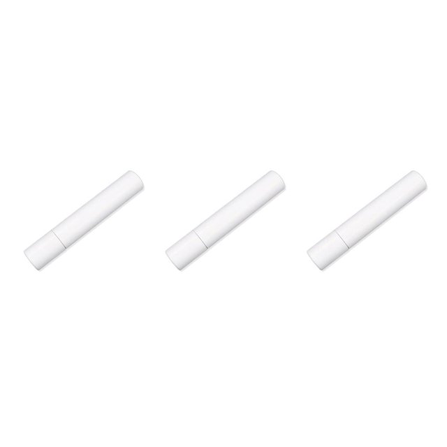 Baohd Shampoing pour Cils pour Extensions de Cils Nettoyage en Profondeur Brosses pour Nez Tête Fleur Plate Étui Blanc 3 Ensembles