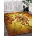 thumbnail image 3 of Ahgly Company Tapis Rectangulaire Lavable en Machine Intérieur Transitionnel Rouge Tomate, 8 Pieds x 10 Pieds, 3 of 7