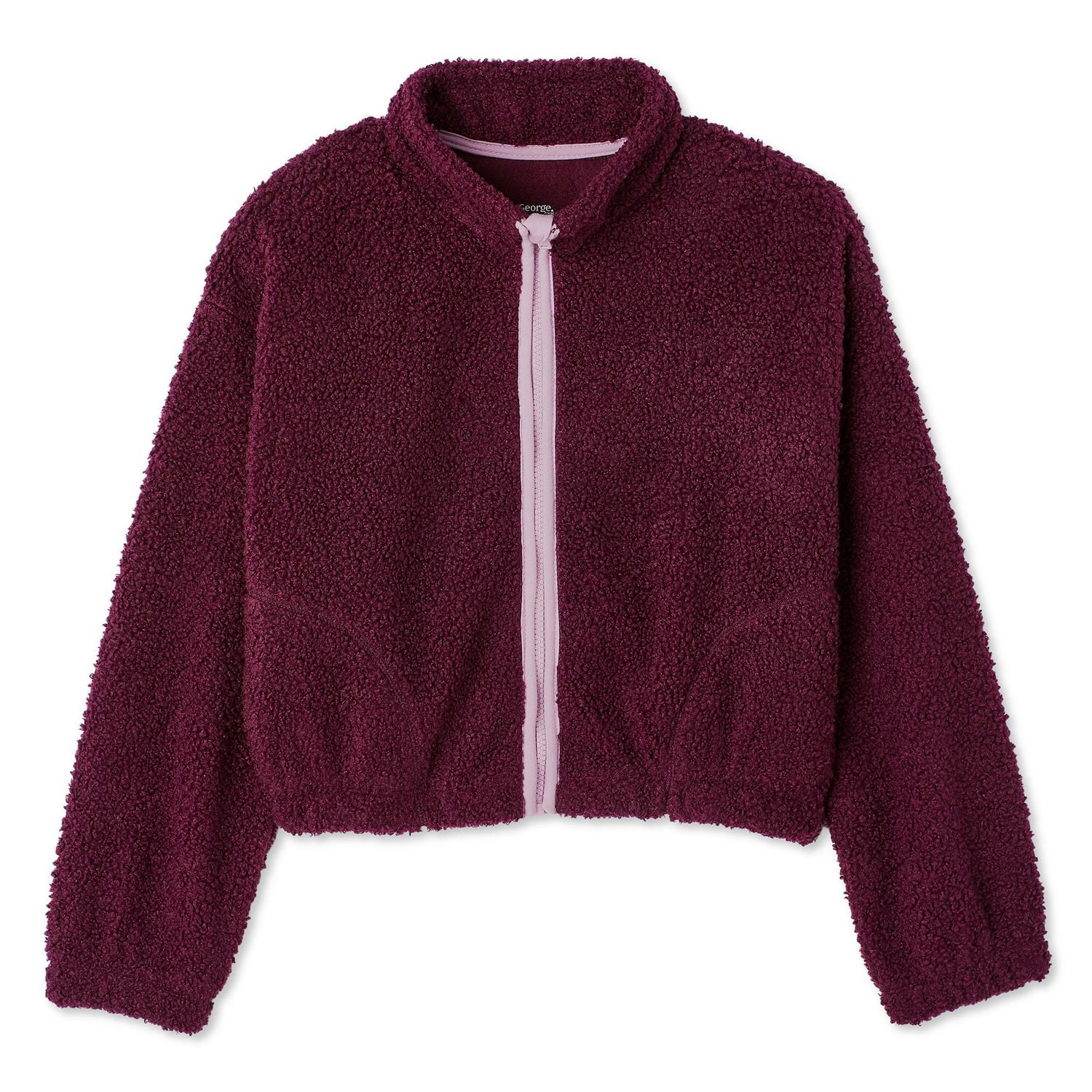 Veste zippée en bouclé George pour filles