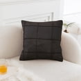 thumbnail image 4 of Brushed Pillowcase Line Back Cushion Pillow Case For Sofa Bedroom, 4 of 5