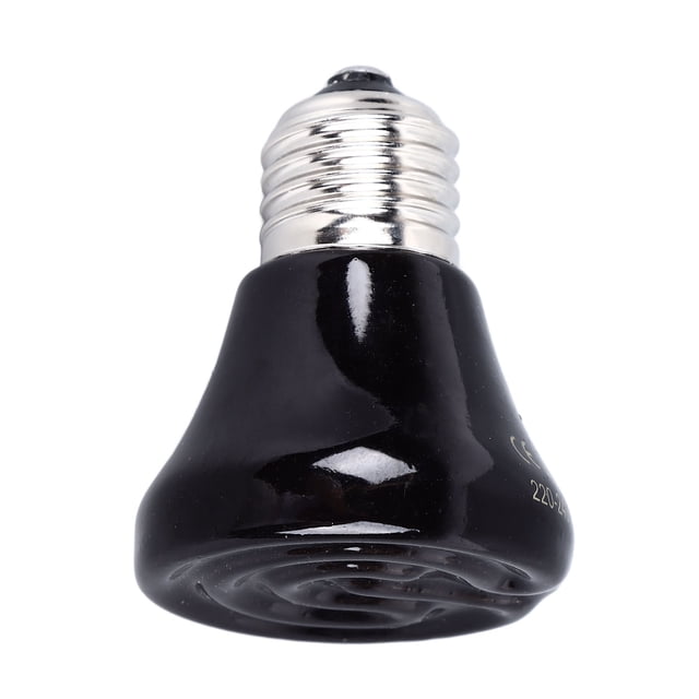 Ceramic Heat Lamp, Reptile No Light Emitting Heat Bulbs Basking Bulb Light Heat Lamp for Reptiles Amphibian Chicks