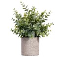 thumbnail image 1 of Coofit Artificial Potted Plant Decorative Simulated Eucalyptus Fake Plant False Leaf, 1 of 7