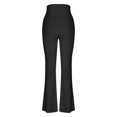 thumbnail image 3 of Plebaso Pantalon Évasé Taille Haute pour Femmes Extensible Mince Legging Décontracté d'Entraînement Bootcut Pantalon de Yoga pour Femmes, 3 of 6