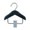 Black, variant on Pet Hangers Small Hanging Clothes Clip Pet Shop Special Display Rack Pet Costume Black