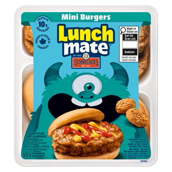 Lunchmate Mini Burgers Lunch Kit, 102 g