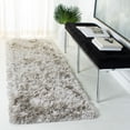 thumbnail image 1 of Safavieh Ocean Trellis Solid Plush Shag Area Rug, 1 of 6