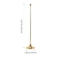 thumbnail image 3 of MasteelfCA Desk Flag Pole with Base Metal Flag Stick Meeting Room Flag Pole Base Flag Holder, 3 of 8