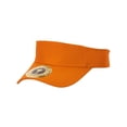 thumbnail image 1 of Visière de Sport Solide Ajustable, Orange, 1 of 2