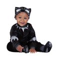 thumbnail image 1 of MARVEL’S BLACK PANTHER INFANT COSTUME - Minky Jumpsuit with Printed Design, Booties and Mask Cap, 1 of 3