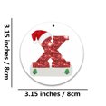 thumbnail image 1 of Birdeem Christmas Alphabet Decorations Personalized for Gift Christmas Tree Hanging Ornament Diy Decorations, 1 of 1