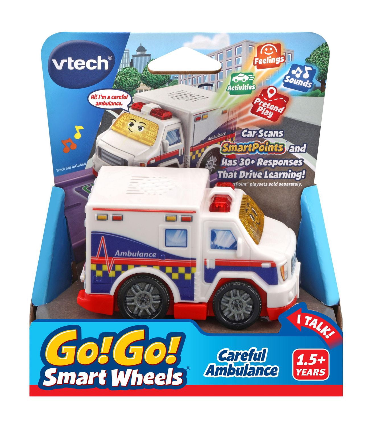 VTech Tut Tut Bolides Maxence urgence ambulance -Première voiture jouet- Version anglaise