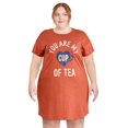 thumbnail image 1 of George Plus Women's Short Sleeve Nightshirt, 1 of 6