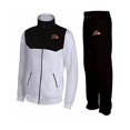 thumbnail image 1 of X-2 Mens Athletic Activewear Full Zip Fleece Color Tracksuit Jogging Sweatsuit, 1 of 2