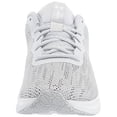 thumbnail image 2 of Under Armour Chaussures de Course pour Femmes Shadow, Halo Gris (100)/blanc, 10, 2 of 4