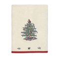 thumbnail image 1 of Avanti Linens - Serviette de Bain, Décoration de Salle de Bain de Vacances (Spot Collection Arbre de Noël Rouge), 1 of 2