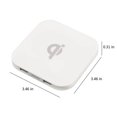 thumbnail image 3 of LSLJS Wireless Charger for Smartphones 5W Desktop Wireless Charger IOS & Android with 2 USB Ports, Power Adapter, 3 of 6