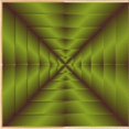 thumbnail image 1 of Ahgly Company Tapis d'Intérieur Lavable en Machine Carré Vert Pistache Transitionnel, 6 Pieds Carré, 1 of 7