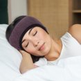 thumbnail image 3 of Sleep Mask Eye Mask For Sleeping Adjustable Earmuff Sleep Ear Warmer 2 In 1 Ear Mask And Eye Mask Comfortable Soft Eye Cover For Side Sleeping Men Women, 3 of 8