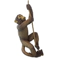 thumbnail image 3 of WIFKLSIIPG Garden Animal Chimpanzee Hangs Monkey kids Tree Climbing Resin Craft Statue Decoration, 3 of 7
