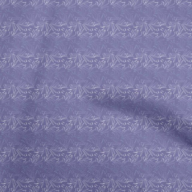 oneOone Viscose Tissu Violet Laisse Robe Tissu Tissu Imprimé par la Cour 42 Pouces de Large