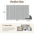 thumbnail image 2 of Boho Area Rug x Carpet Rugs for Living Room Bedroom Moroccan-Machine Washable Rugs for Bedroom Dining Room Living Room Rug Neutral Taupe, 2 of 7