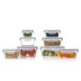 thumbnail image 3 of Glasslock Contenants Alimentaires en Verre avec Couvercles Verrouillables, Ensemble de 16 Pcs, 3 of 6